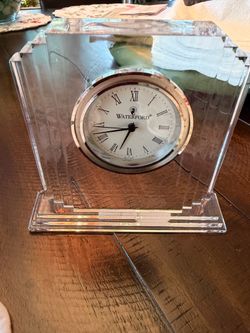 Waterford Chrystal clock