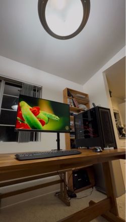 Gaming PC and Gaming Monitor