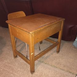 Vintage Children’s School Desk