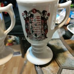 2.   1967 Sterling Irish Coffee Mugs 