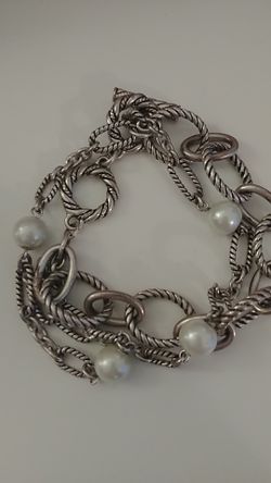 Silver bracelet