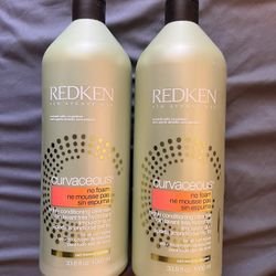 Redken Curvaceous No Foam Shampoos