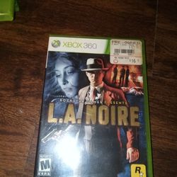 L.A. Noire For The Xbox 360