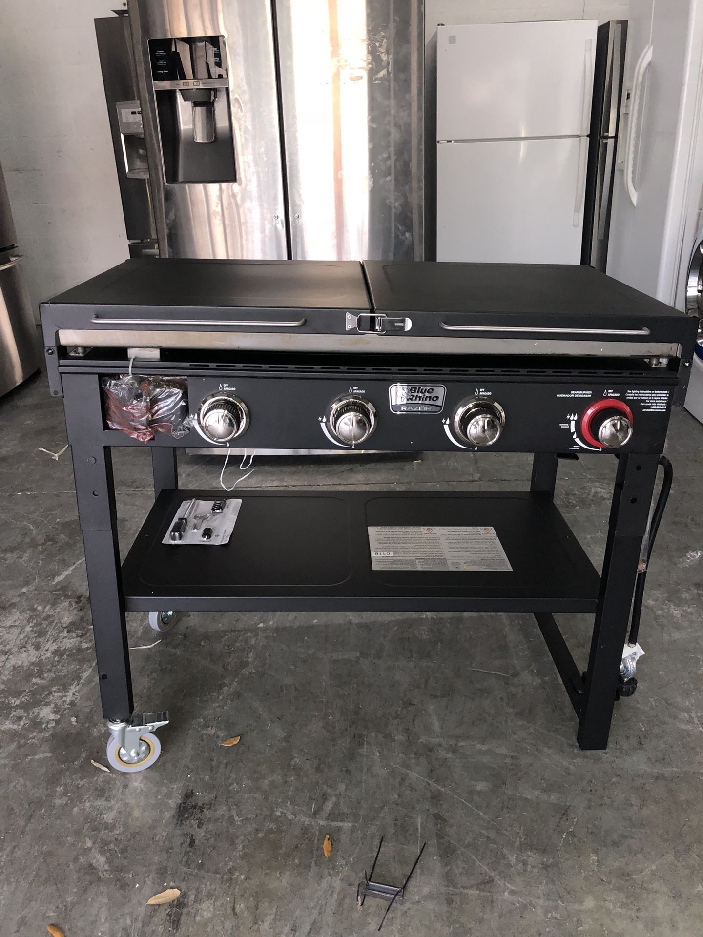 Blue rhino 2024 razor griddle