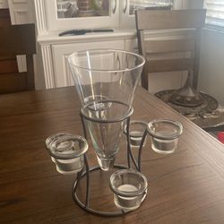 Flower & Candle Vase 