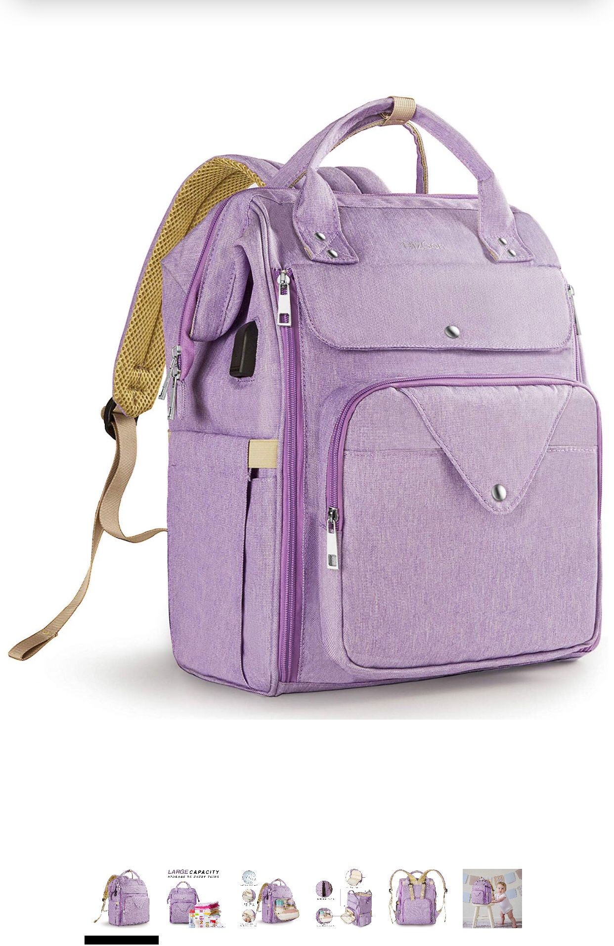 Diaper Bag Backpack,Large Multifunction Baby Diaper Bags,Large Capacity, Convenient for Storage