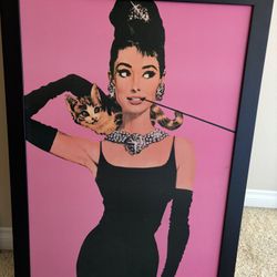 Aubrey Hepburn 24x48 Inches 
