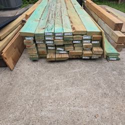 50 - 2x4 x 8ft treated 