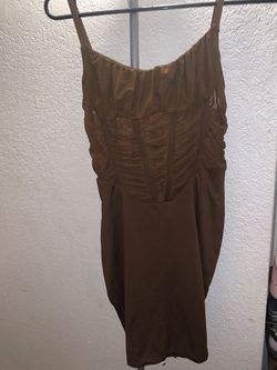Brown Dress 