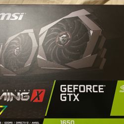 Msi Gaming X GTX 1650