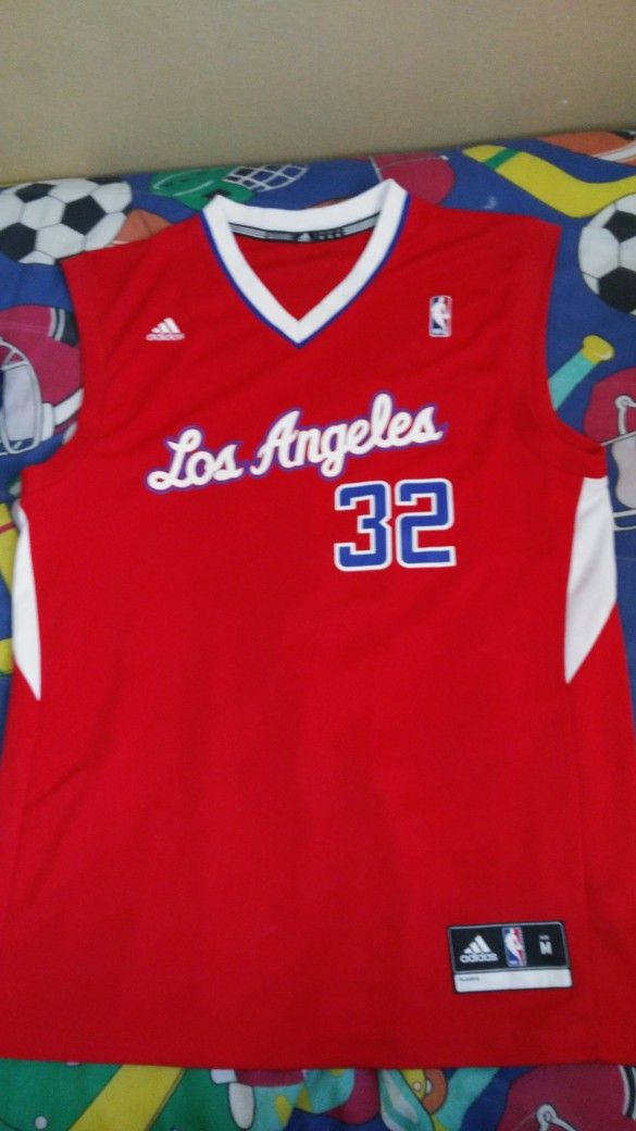 LOS ANGELES CLIPPERS JERSEY SIZE MEDIUM ADULT
