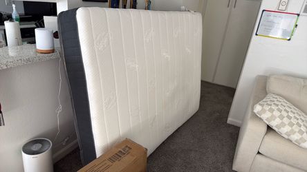 King size mattress - used