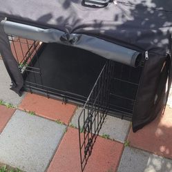Wire Dog Crate With Crate Cover