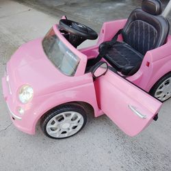 Baby Girl Push Car