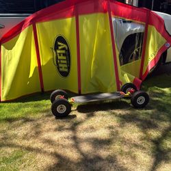 land windsurfing rig 
