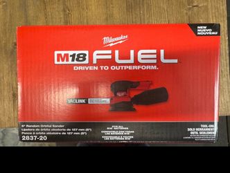 Milwaukee new sander M18 fuel