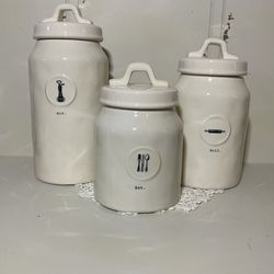 Rae Dunn Icon Canister’s Set From 2018