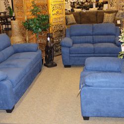 Sofa - Loveseat And Chair