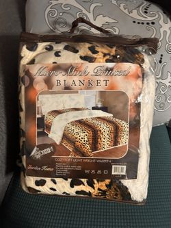 Mink Blanket  Size queen 