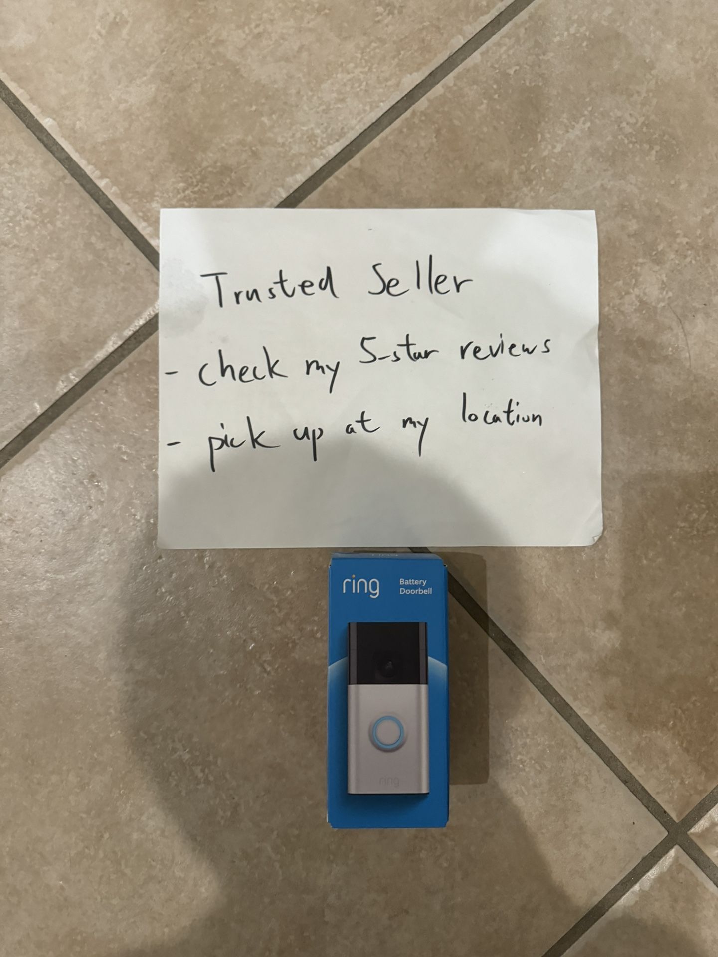 All-new Ring Battery Doorbell, Head-to-Toe Video, Live View with Two-Way Talk, and Motion Detection