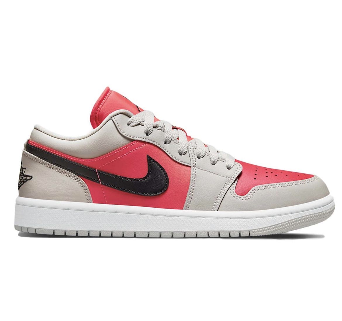 Nike Air Jordan 1 Low LT Iron/Siren Red SZ W 11/M 9.5 DC0774 060 In Hand