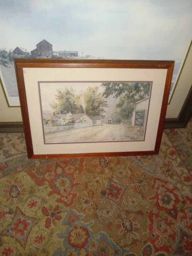 Framed Paul Sawer Prints