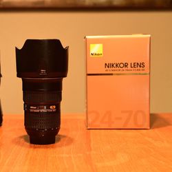 AF-S Nikkor  24-70  f/2.8G ED Lens