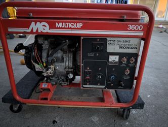 Trade Multiquip GA-3.6HZ Honda Gas Generator