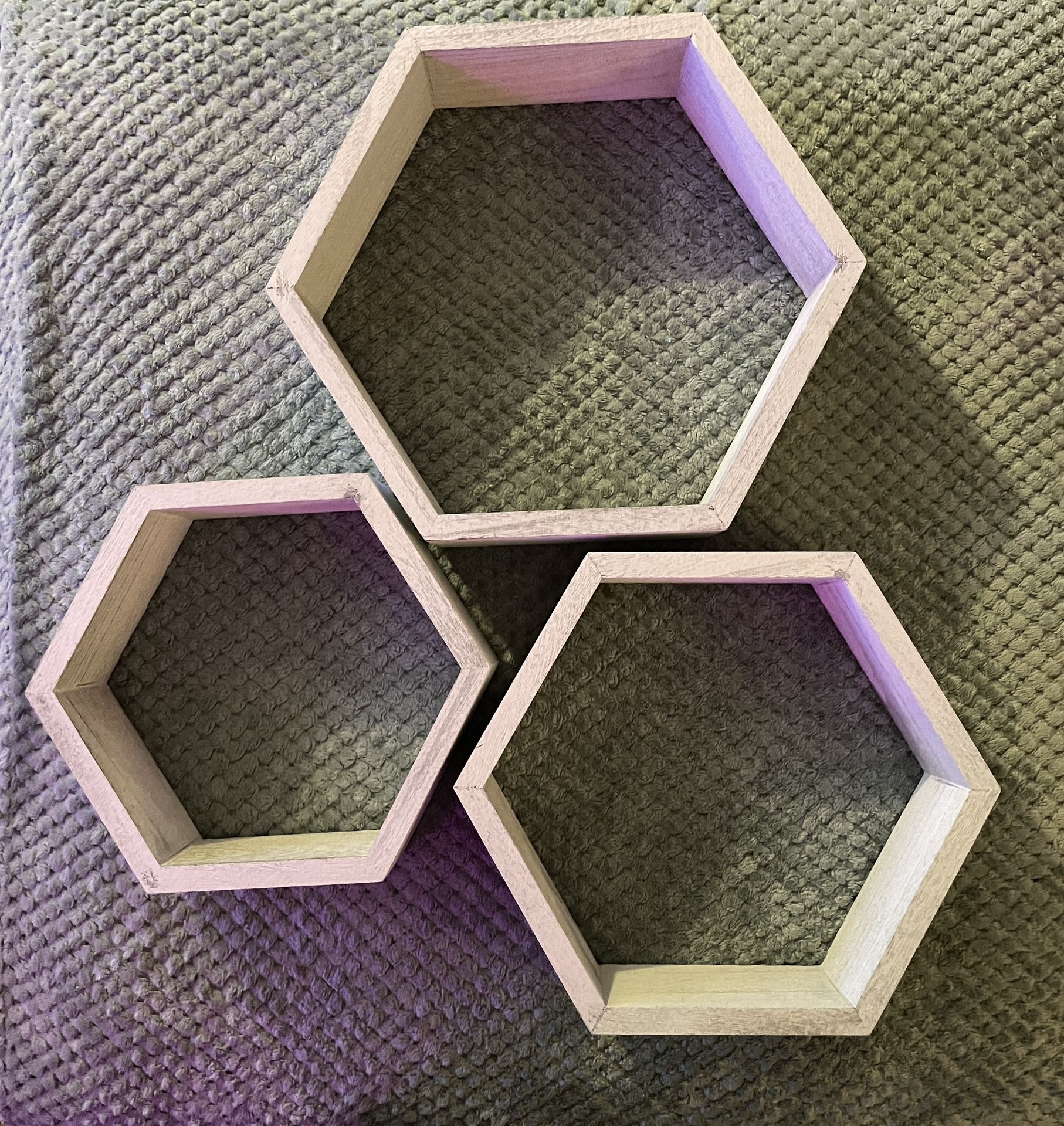Hexagon Shelves (3)