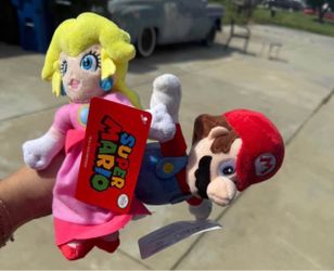 Mario and Princess Peach