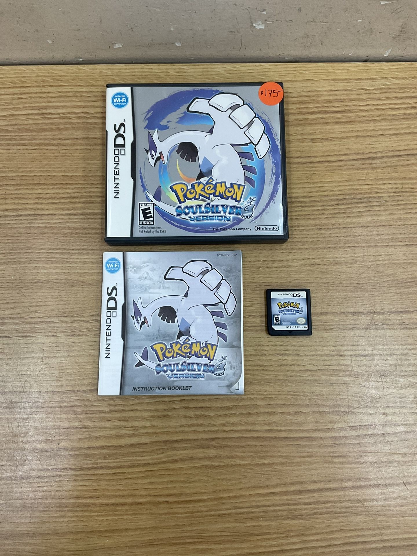 NINTENDO DS POKÉMON SOUL SILVER VERSION