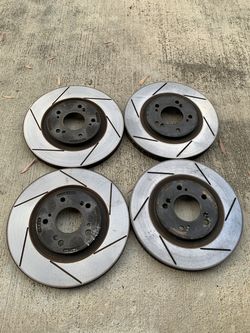 97-05 ACURA NSX NA2 SET OF STOPTECH SLOTTED ROTORS
