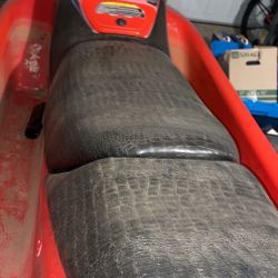 Jet ski and trailer