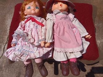 Vintage GEGE DOLLS THUMB SUCKING BABY DOLL JAPANESE GeGe dolls 2 for $40