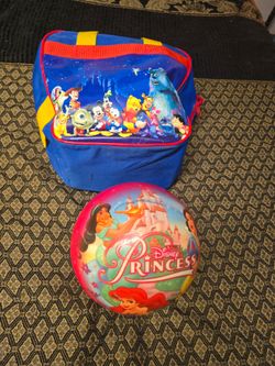 DISNEY COLLECTION BOWLING BALL WITH CASE
