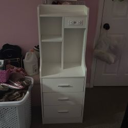 side table, storage 