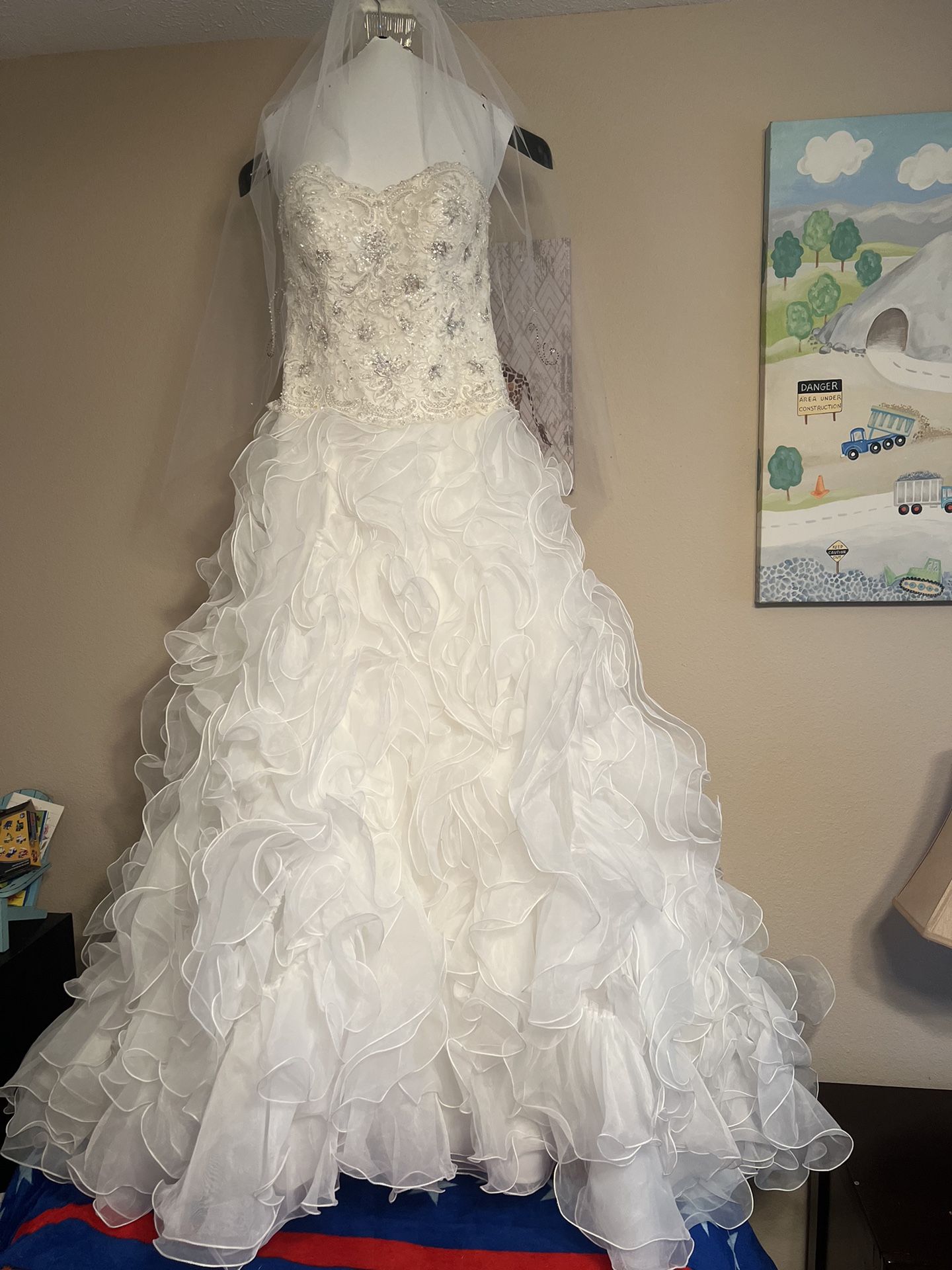 Strapless Wedding Dress