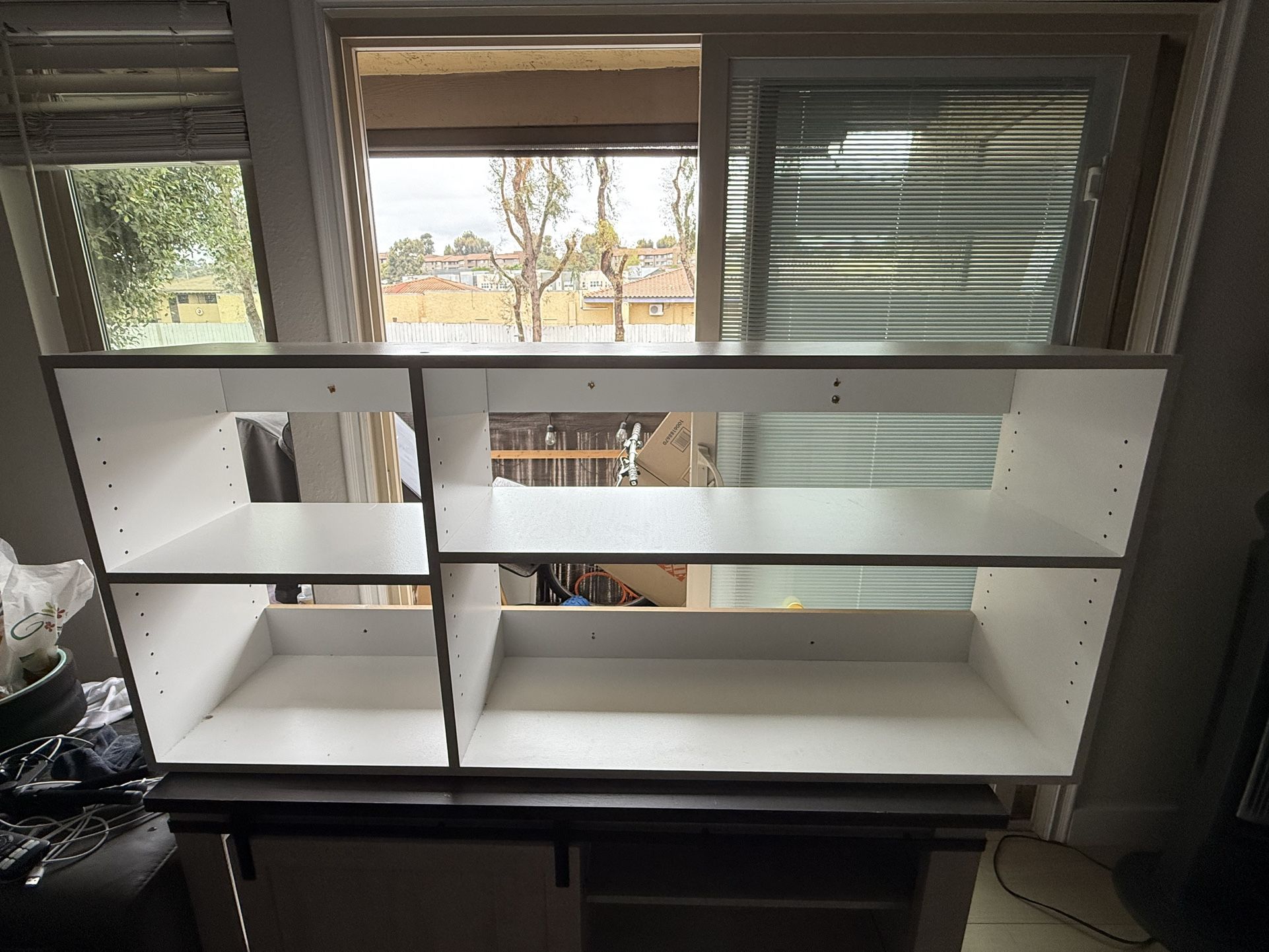 White Bookshelf