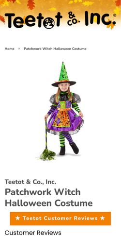 Witch costume
