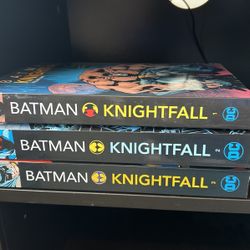 Batman Knightfall Set Trade Paperback Comics