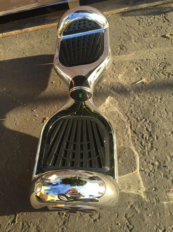 Fleetcruizer Hoverboard Chrome