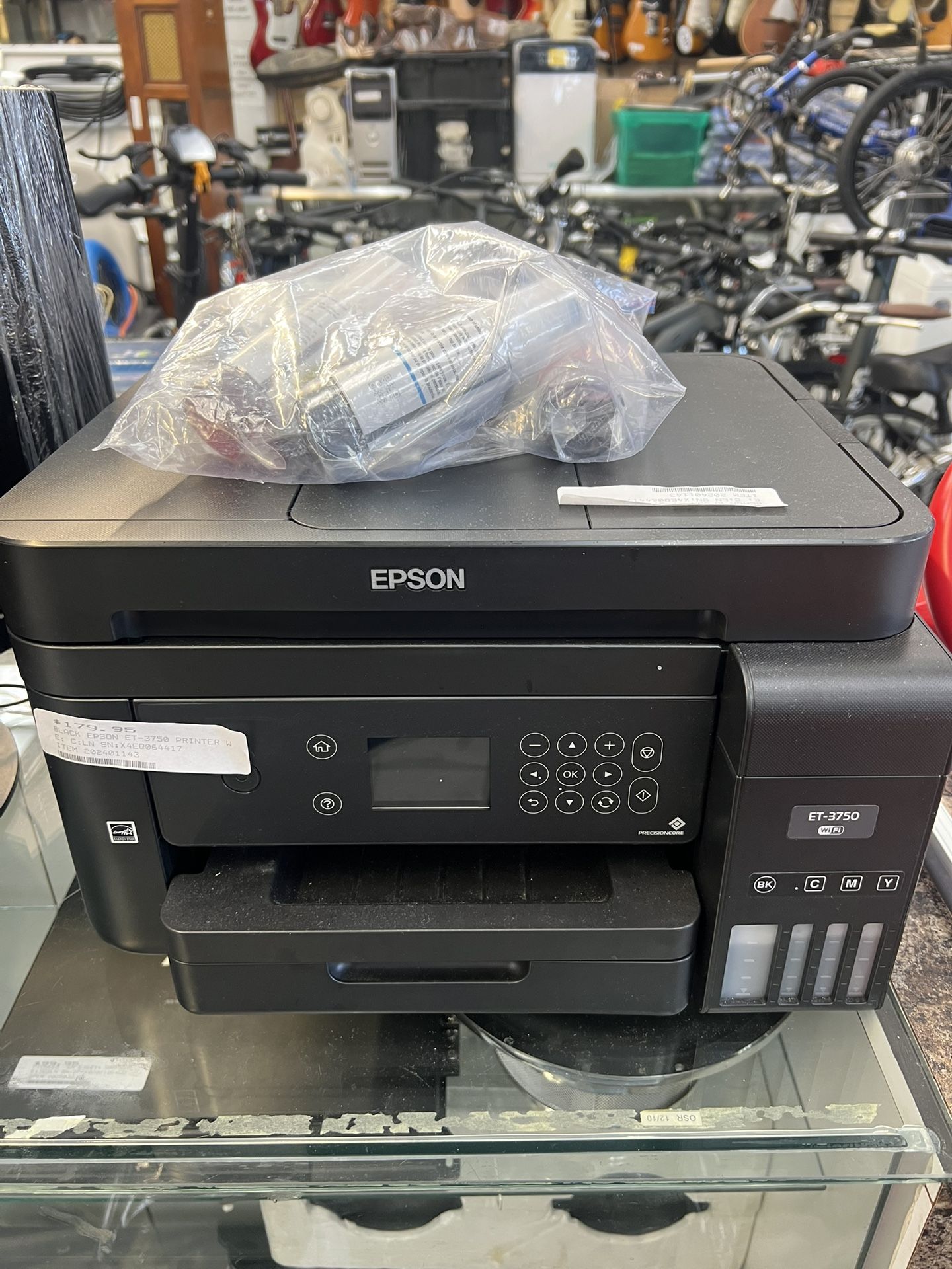Epson Workforce ET-3750 Ecotank All In One Supertank Printer