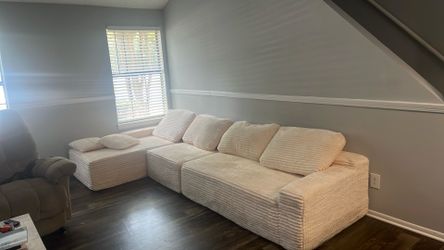 L shaped sofa