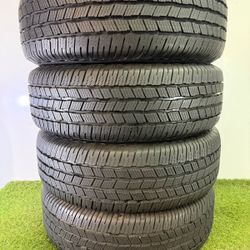 V267  255 65 19 114H  Michelin  Defender LTX M/S 2  - 4 Used Tires 90% Life 