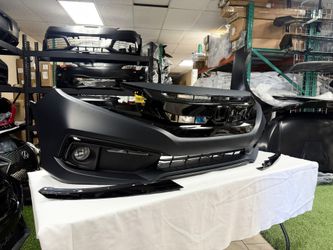 For CIVIC 2019-2021 Front bumper Upper Lower Grill  Fog light. New in stock