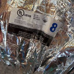 R6 Size 8 Duct Work 12 Feet 