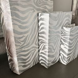 Zebra Silver Decorative Books