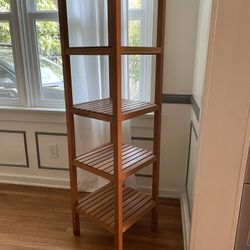 Wood Storage Shelf