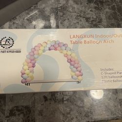 12ft Indoor/Outdoor Table Balloon Arch 