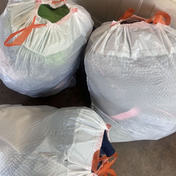 Bags of clothes